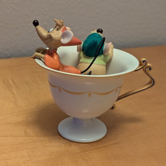 WDCC Gus & Jac "Tea for Two" From Cinderella Retired Signature Collection - Picture 10 of 15